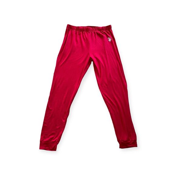 US Polo Assn. Pajama Pants Red Light Weight Women’s Size XL - Picture 1 of 6